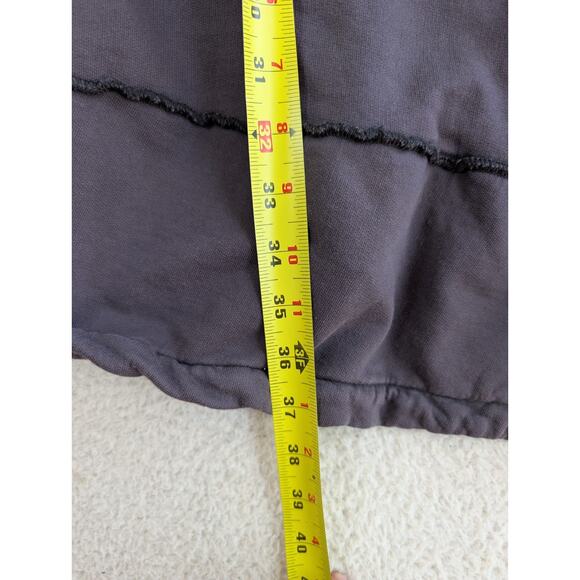 Prairie Underground Cloak Hoodie Womens Medium Long Black Full Zip Pockets - Picture 6 of 16